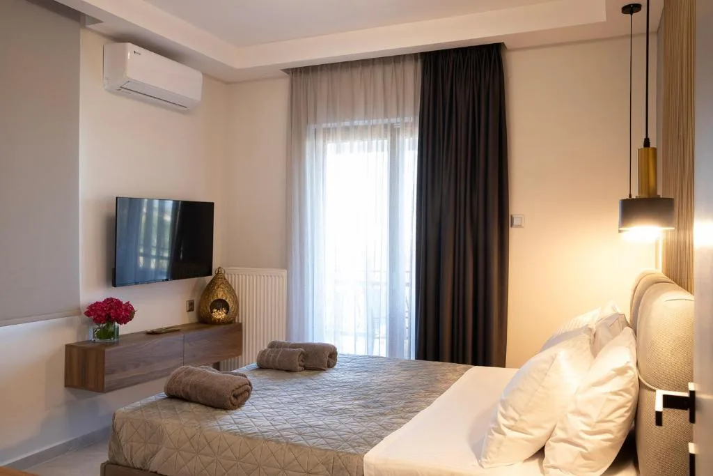πετσέτες-ξενοδοχείου-και-airbnb-τοποθετημένες-σε-κατάλυμα-airbnb